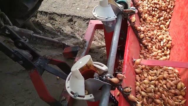 Сажалка для лука и чеснока . смотреть онлайн