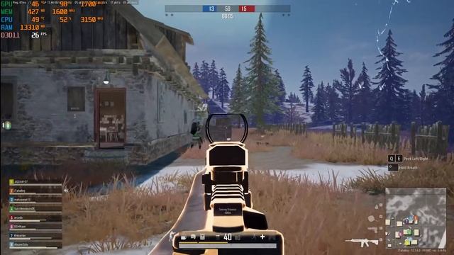 Ryzen 4300GE Pubg Test (OBS) смотреть онлайн