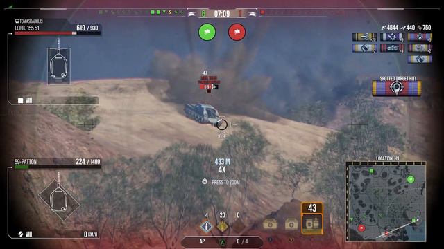 59-Patton -Season Pass Tank- Not That Great! ll Wot Console - World of Tanks Console Modern Armour смотреть онлайн