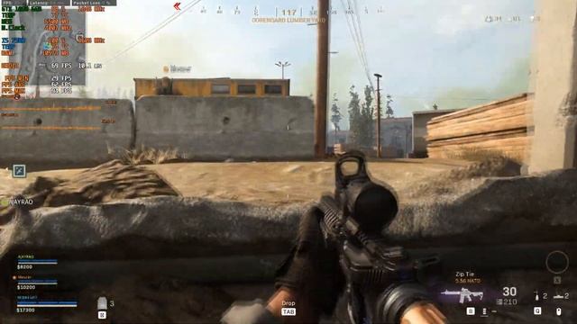COD WAR ZONE - I5 7500 + 1060 6GB Hight Setting 1080p смотреть онлайн