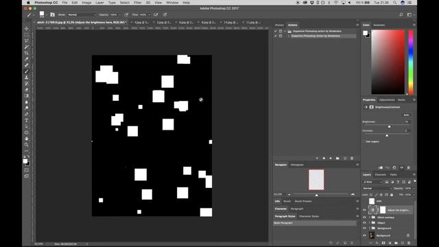 Dopamine Photoshop Action Tutorial смотреть онлайн