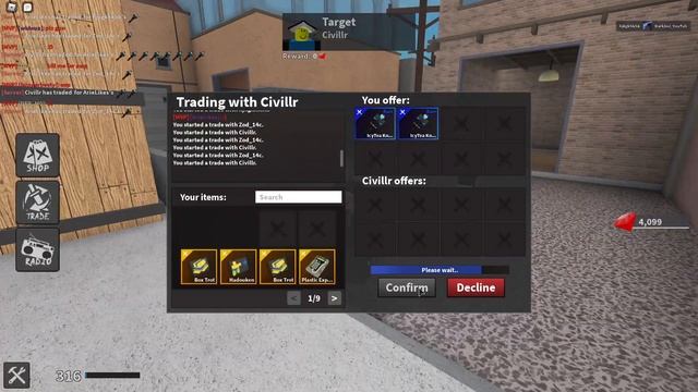 Испытание: Купить 100 ножей IcyTea | Roblox K.A.T смотреть онлайн