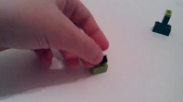 Делаем крипера из лего смотреть онлайн