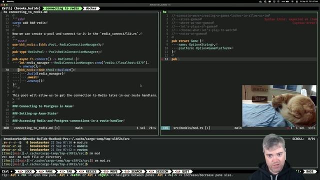 Stream archive: Connecting to Redis in Axum + Rust (2023-09-22) смотреть онлайн