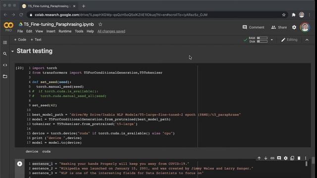 How to fine-tune a transformers model for paraphrasing applications? смотреть онлайн