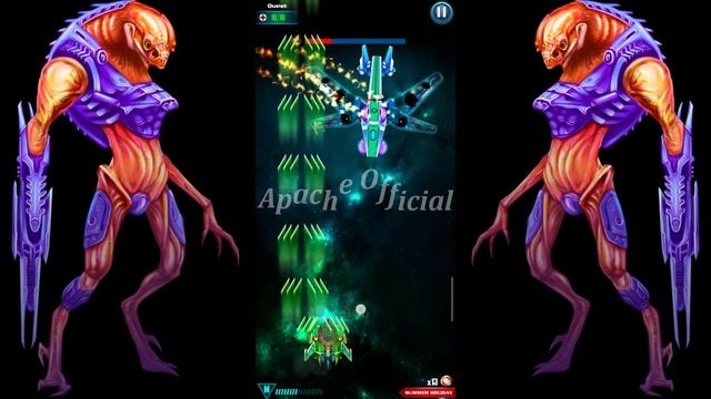 Galaxy Attack: Alien shooter | New Summer Holiday Event 2022 | 1 To 5 Boss | By Apache Official смотреть онлайн