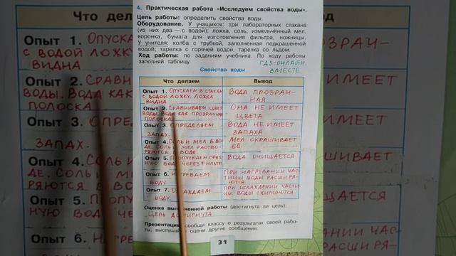 3 класс. ГДЗ. Окружающий мир. Рабочая тетрадь.Часть 1. Плешаков. Страницы 29-32. С комментированием смотреть онлайн