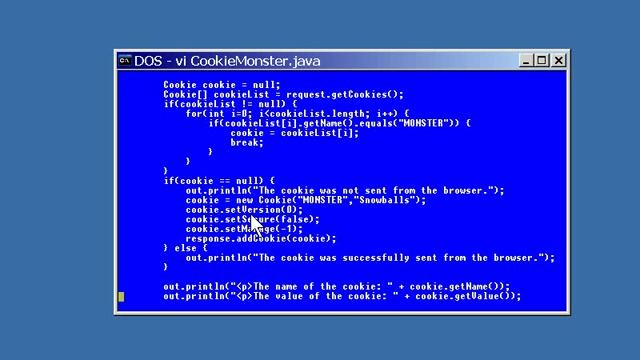 36 J2EE Chapter04 Servlets Lesson9 Cookies смотреть онлайн