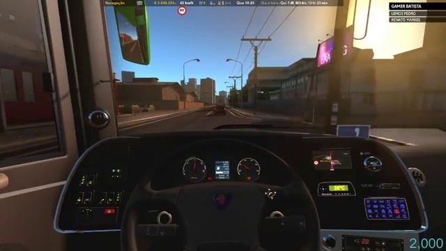 Euro Truck Simulator 2 "G7 1800DD/EAABUS" смотреть онлайн