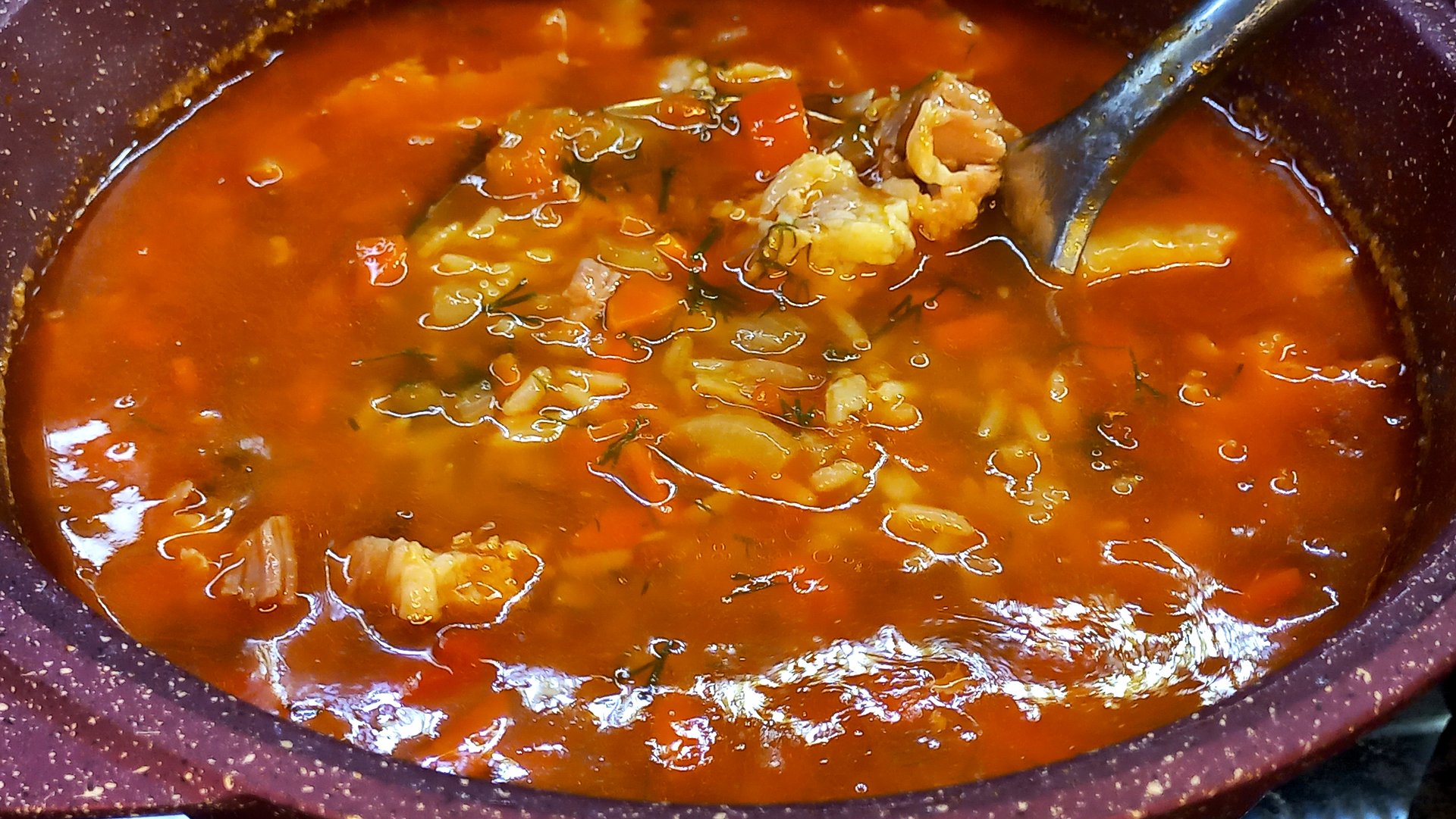 Суп рисовый с мясом на обед смотреть онлайн