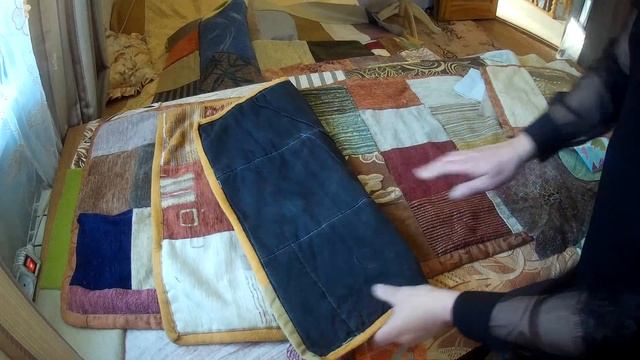 лоскутное шитье из остатков мебельной ткани смотреть онлайн