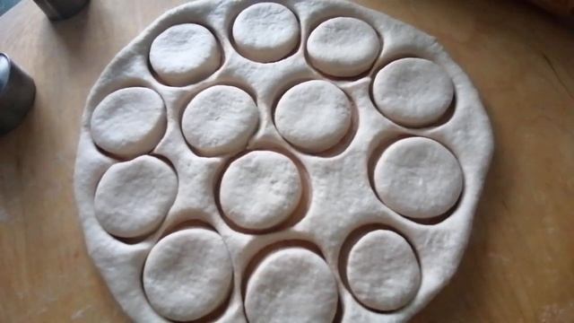 Лепешка На Сметане по-Деревенски /Крекер/sweet pastries смотреть онлайн