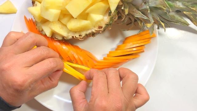 Красивая Фруктовая Нарезка на Праздничный Стол смотреть онлайн