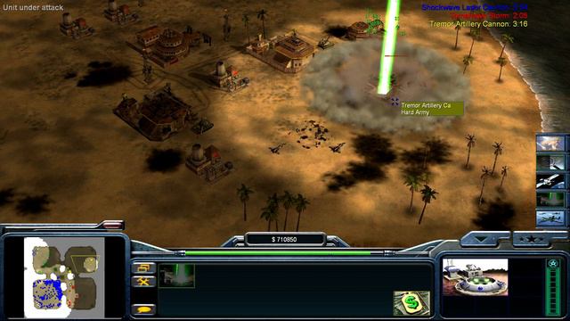 C&C Generals: Zero Hour Deluxe Edition - 1 USA Laser General vs. 3 Generals смотреть онлайн