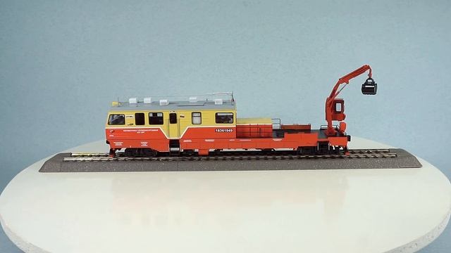автомотриса АСГ-30П 1:87 железная дорога обзор масштабная модель / ASG-30P railway model смотреть онлайн