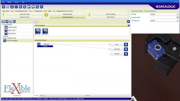 Datalogic Matrix 120 & DL.CODE Setup