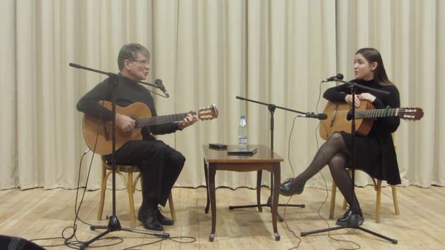 MVI 6413. Сергей Суворов и Антонина Заскокина - "Чайки за кормой верны кораблю". смотреть онлайн