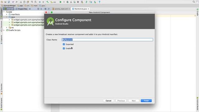 Capítulo 288 - Crear un Widget: Crear un BroadCastReceiver смотреть онлайн