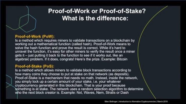 Introduction into Altcoins 19 March 2018 смотреть онлайн