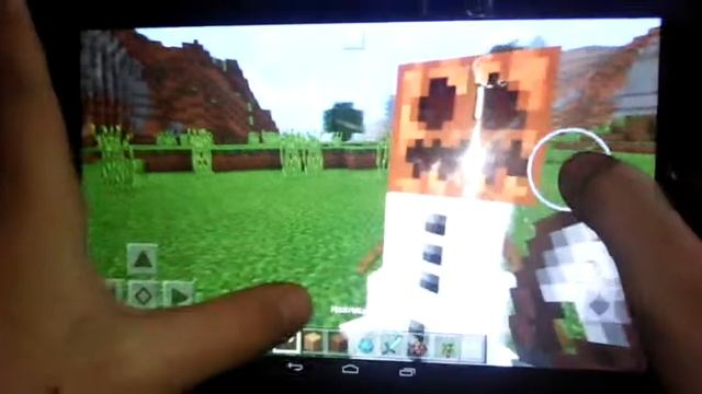 Как сделать доброго снеговика в майнкрафт. смотреть онлайн