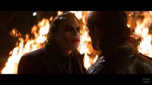 Джокер сжигает деньги. Главное чтоб дошел смысл послания! Тёмный рыцарь (2008) ► HD 4K