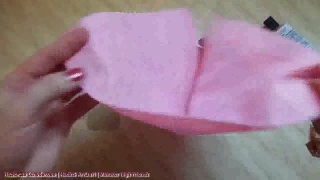 Как сделать мебель для кукол своими руками. Стул смотреть онлайн