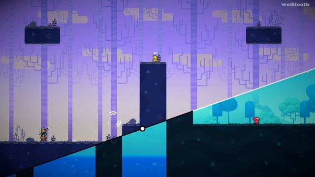 World Splitter - Gameplay First 8 Puzzles | very difficult & unique puzzle platformer смотреть онлайн