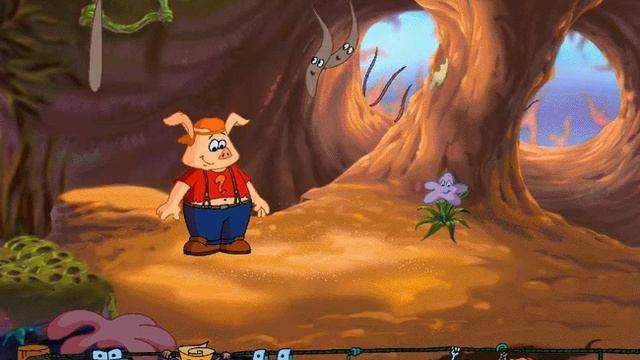 Приключения пятачка. Экзамен по анатомии. Игра#2.