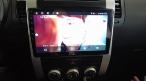 Nissan X-trail T31 2011 установка Android Wide Media KS MFB 3/32 + камера заднего вида на  кузов