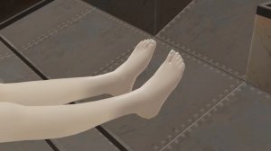 Girls und Panzer Feet Yukari Akiyama Feet Soles [3DFeetSoles]