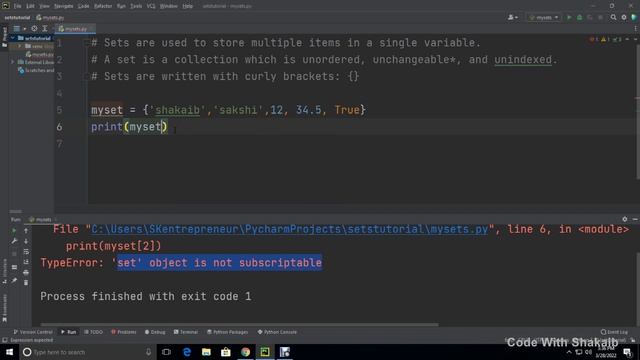 Python Programming For Beginners| Python Sets { } Complete Tutorial !! смотреть онлайн
