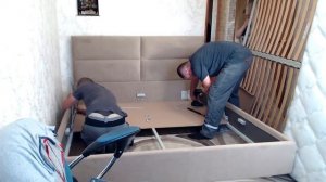 Привезли кровать АСКОНА ?️ собирают ?️ Испытываем ?? матрас на ПРОЧНОСТЬ ? Влог