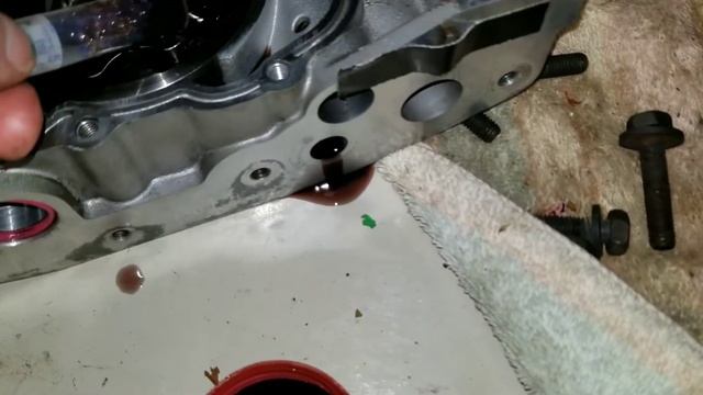 SRT4 OIL PUMP INTALL! (ON A 2.4 N/A BLOCK) смотреть онлайн