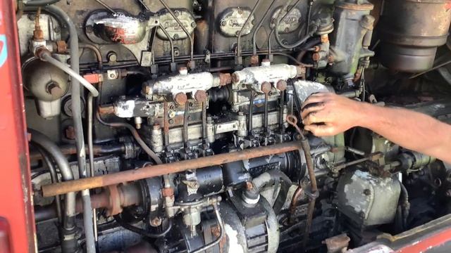 Daimler Fleetline Double Decker - Starting The Gardner 6LXB Engine