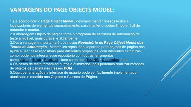 PAGE OBJECT MODEL pratico смотреть онлайн