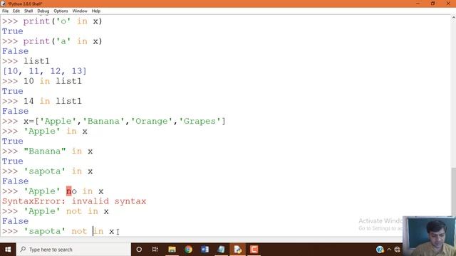 Python List Operation Practicals смотреть онлайн