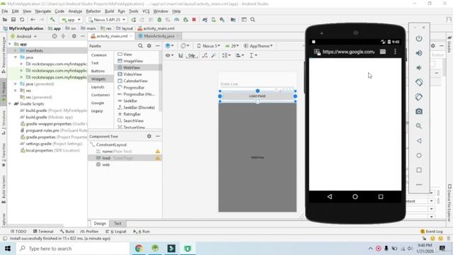 Android Web View Tutorial in Tamil l Android App Development course l Class 21 смотреть онлайн