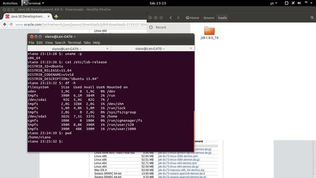 instalando Jdk do Java no Linux смотреть онлайн