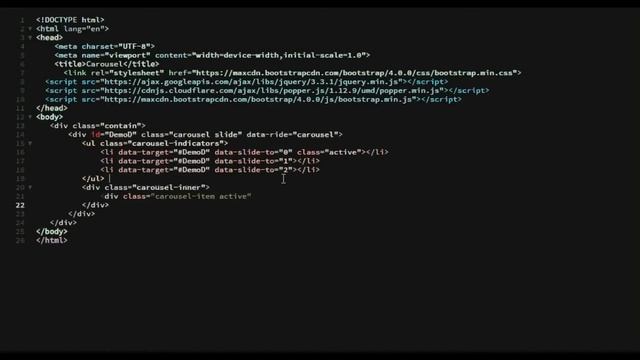 Responsive Carousel using Bootstrap V_4.0.0 | Sdify смотреть онлайн