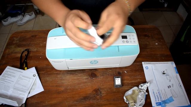 Desempaquetado De HP DeskJet Ink Advantage 3789