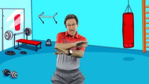 Workout & Count | Skip Count by 2's, 5's and 10's | Count Backwards | Jack Hartmann