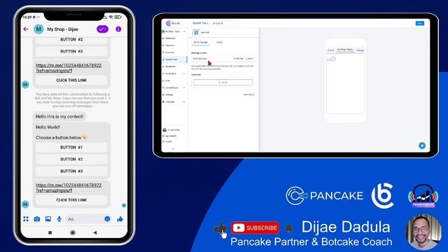 Botcake Lesson 4 - [Part 2] How to Grow Chatbot Subscribers using Growth Tools JSON Ads and Website смотреть онлайн