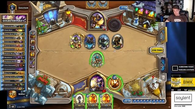 (Hearthstone) Epic Golden Monkey Priest Comeback смотреть онлайн