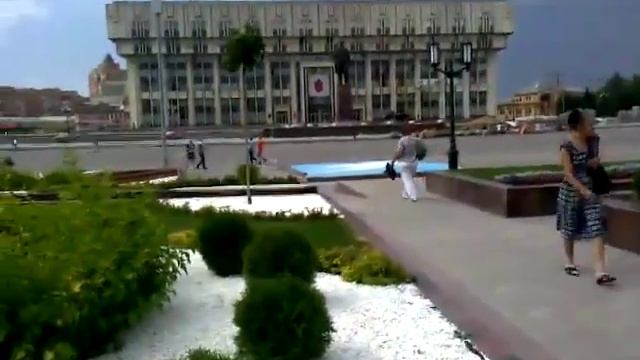 Памятник Тульскому прянику на площади Ленина в Туле смотреть онлайн