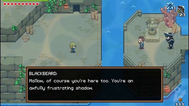Ocean's Heart - Final Stage + Boss of this 2021 love letter to 2D Zelda action RPGs смотреть онлайн