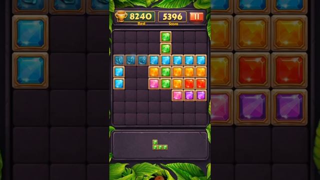 NEW !!! Block Puzzle Jewel New Best Score 8400+++ #45 смотреть онлайн