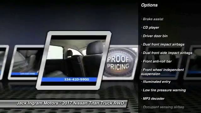 2017 Nissan Titan Montgomery AL 30161A смотреть онлайн