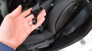 Как установить детское кресло в машину с isofix