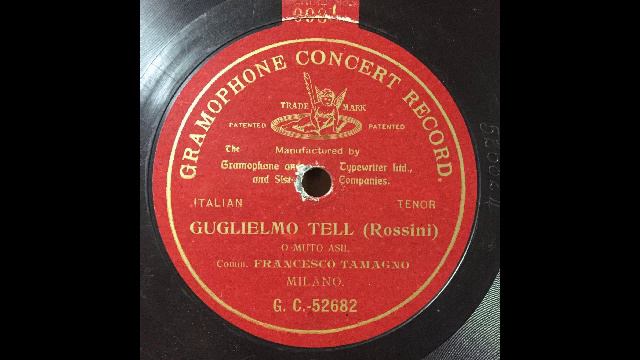 Francesco Tamagno, Tenor Rossini: Guglielmo Tell - Act4 "O Muto Asil" смотреть онлайн