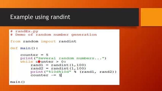 Random Integers смотреть онлайн